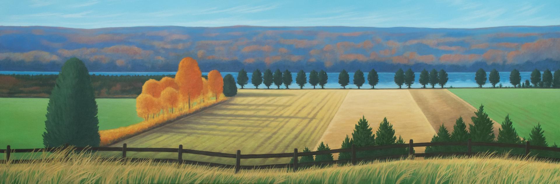 Commission for Mayo Clinic, Mankato, MN   3' x 9'  oil on canvas