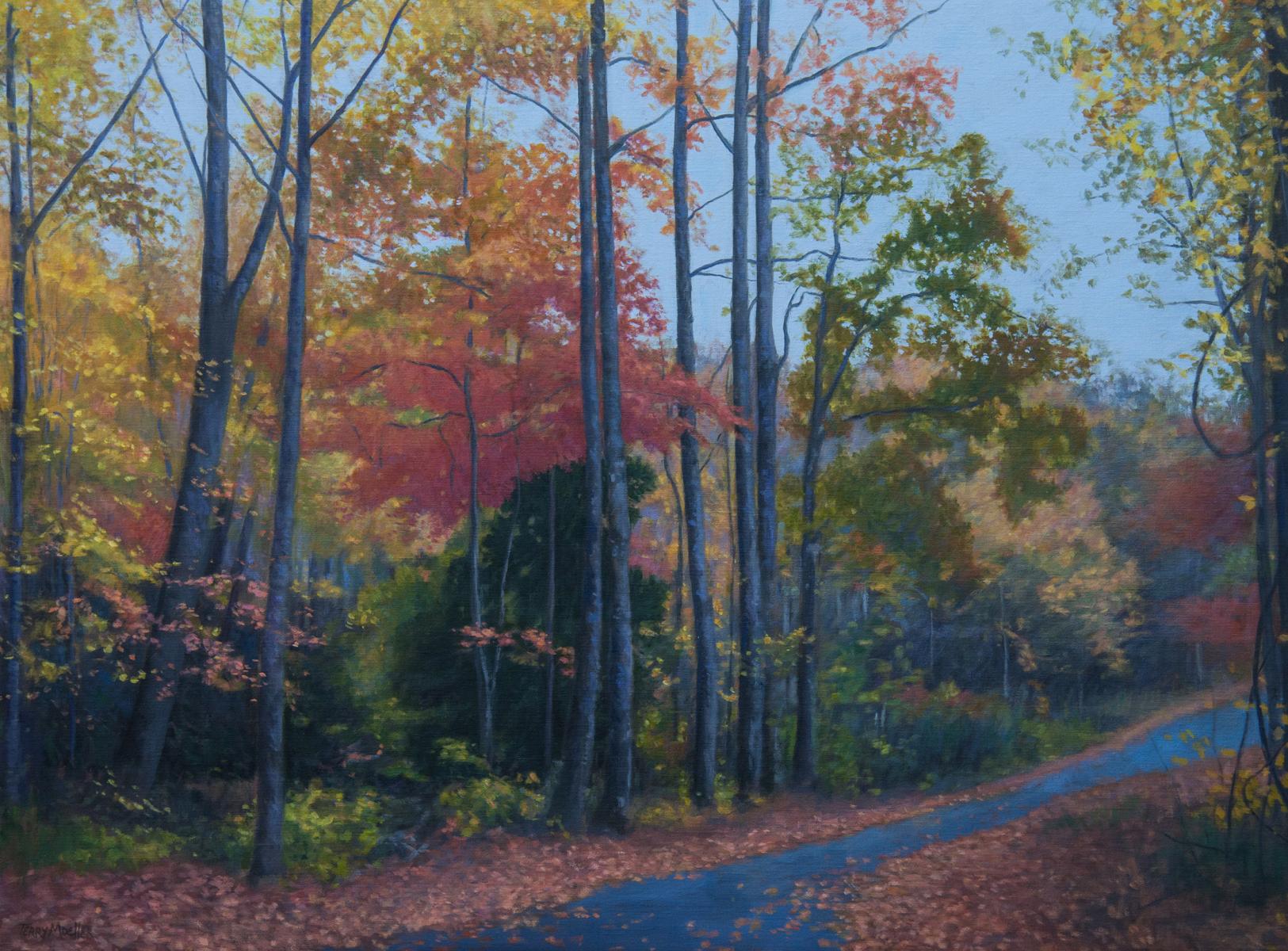 "Country Road, South Carolina # 2"    30" X 40"   oil on linen