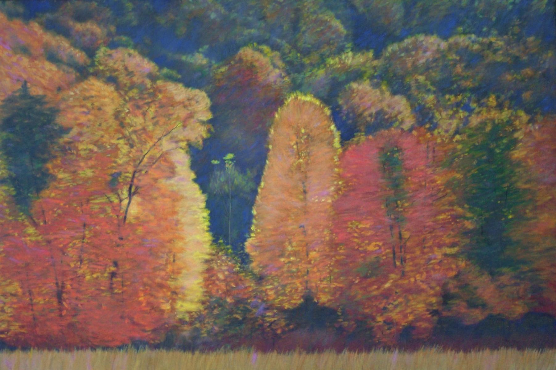 "Autumn Gold"  32" X 48"  oil on canvas