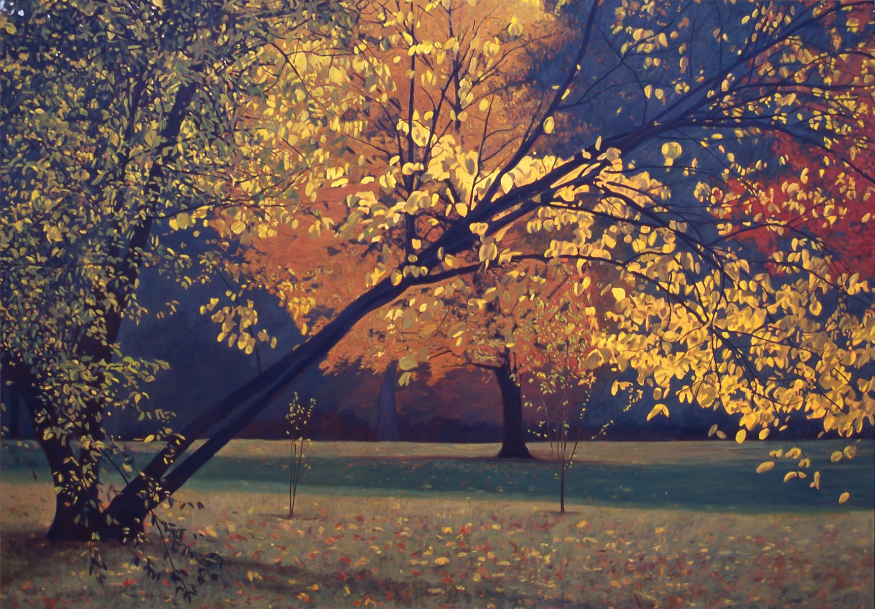 "Tower Grove Park"   48" X 60"   oil on canvas