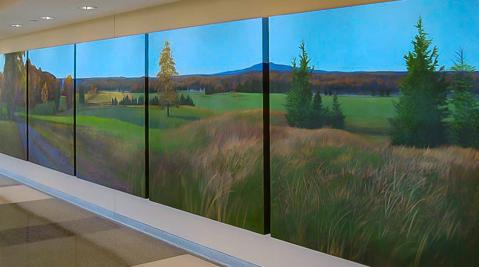 Commission for Sherman Hospital, Elgin, IL    6' X 30'   right view
